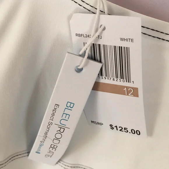 NWT White Corset One Piece - Picture 5 of 6